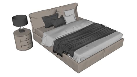 Pmr Bed Collection 25skp 327 Mb Sketchup 2016 Model 3d Warehouse