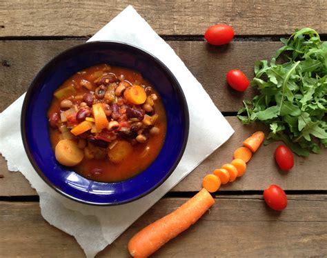 Vegetarian Spicy Bean Stew Recipe Pescetariankitchen