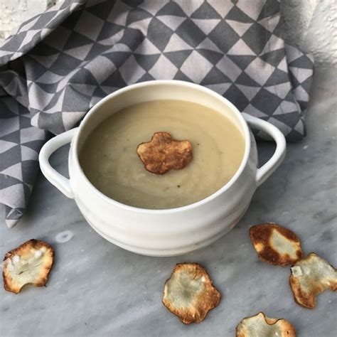 Jerusalem Artichoke Soup Tastebotanical Very Easy Vegetarian Recipe