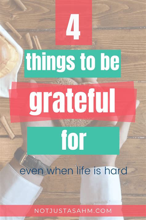 4 Things You Can Always Be Grateful For