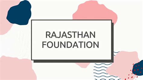 Rajasthan Foundation YouTube