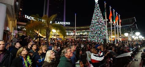 Annual Christmas Tree Lighting Ceremony Jacksonville Fl Nov 25 2016