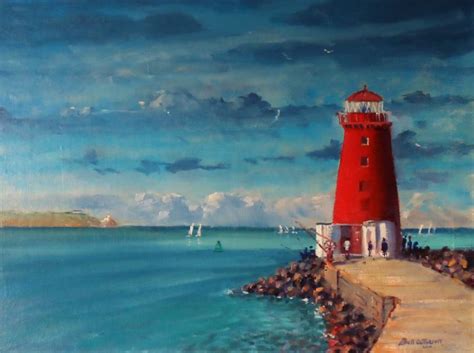 Evening Poolbeg Lighthouse Walk Commissions