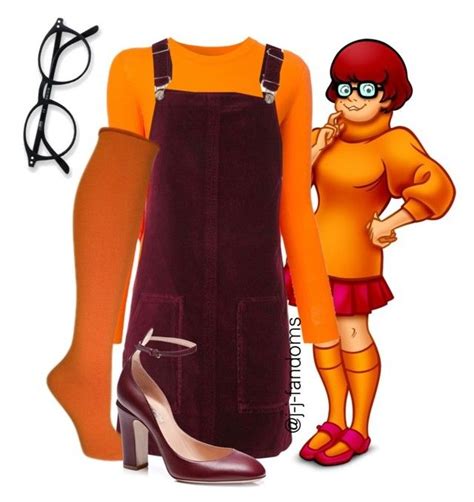 velma dinkley inspired outfit by j j fandoms liked on polyvore featuring mm6 maison margiela