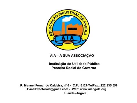 José Severino Associação Industrial De Angola 8 Fevereiro 2013