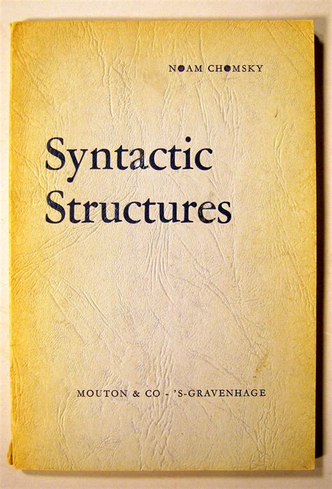 Lot 166 1 Vol Chomsky Noam Syntactic Structures