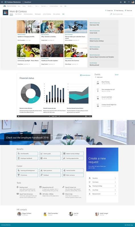 12 Great Examples Of Modern Sharepoint Intranet Sharepoint Intranet