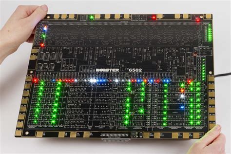 A Complete Working Transistor Scale Replica Of The Classic Mos 6502