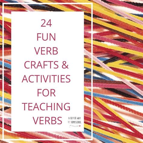 fun verb crafts  activities  teaching verbs teaching verbs