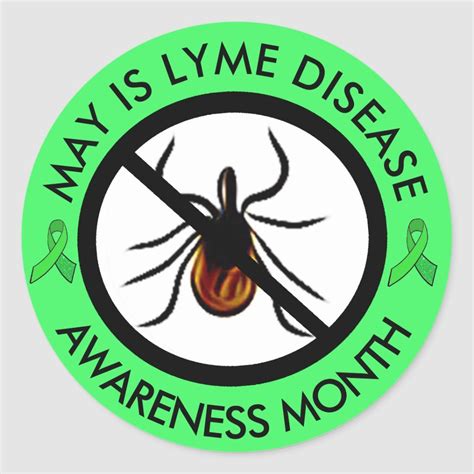 lyme disease awareness month stickers lyme disease awareness disease awareness