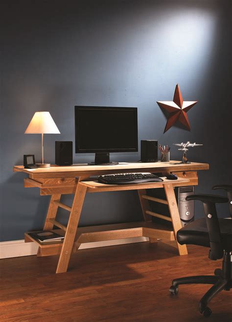 How To Build A Desk A Free Ebook Popular Woodworking Magazine