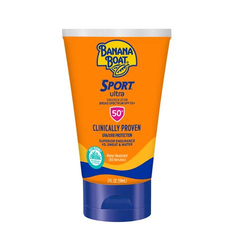 Buy Banana Boat Ultra Sport Sunscreen Lotion Spf 50 2 Oz Online At