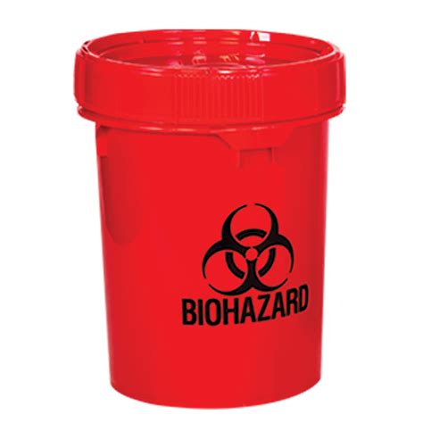 Practice Waste Solutions Biohazard/Sharps Container - 5 gal | Solmetex