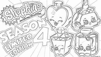 Coloring Pages Season Limited Edition Shopkins Printable