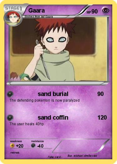 Pokémon Gaara 522 522 Sand Burial My Pokemon Card