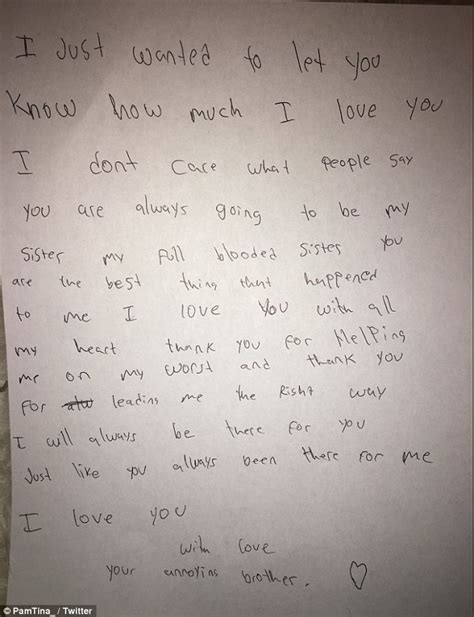 Heart Touching Letter To Sister Best Gambit