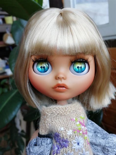 blythe dolls for sale dolls handmade handmade ts custom dolls blonde hair ooak doll