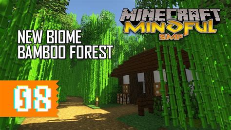How to find a jungle in minecraft. New Bamboo Forest Biome!! | #8 | Mindful SMP | Minecraft ...