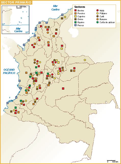 Imagenes De Mapa Economico De Colombia Mapas Económicos Claves De
