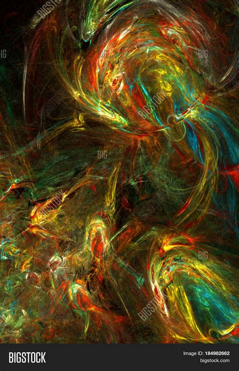 Fantasy Mystical Colors Abstract Image And Photo Bigstock