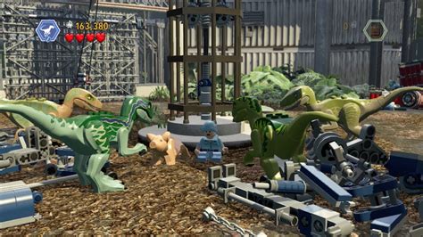 Lego Jurassic World Raptor Tracking Free Play 1080p60hd Youtube