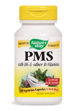Without good levels of b6, homocysteine can build up in the blood and increase our risk of heart disease. Nature's Way PMS with B6 & B-Vitamins - Online Shop with ...