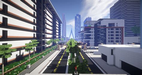 Old Santa Fornia A Modern City Discontinued Minecraft Map