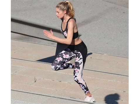 Doutzen Kroes Shows Off Strong Sculpted Physique For Fitness Photo