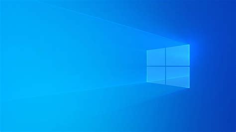 壁纸 Windows 10，蓝色背景，光，抽象设计 3840x2160 Uhd 4k 高清壁纸 图片 照片