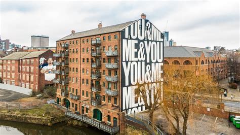 Anthony Burrill Has Designed A Seven Storey High Mural For Leeds