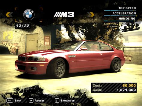 Steam workshop roy s cars bmw m3 e46 gtr. Need For Speed Most Wanted BMW M3 2003-set | NFSCars