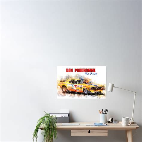 Don Prudhomme The Snake Poster For Sale By Theodordecker Redbubble