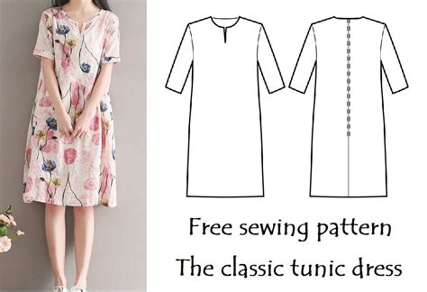 The Classic Tunic Dress Pattern Tianas Closet