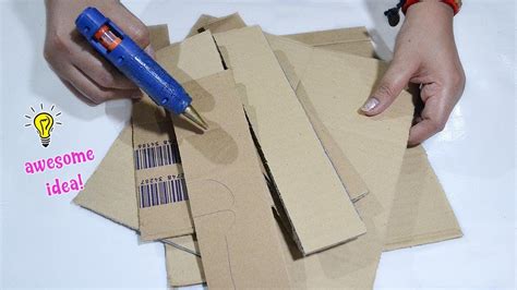 Awesome Idea With Cardboard Boxbest Reuse Idea Missdebbiediy Youtube