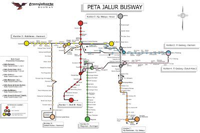 H Panji Irawan Peta Denah Jalur Busway Koridor Koridor The Best Porn Website