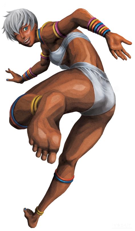 Elena From The Street Fighter Series Game Art Hq
