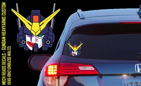 Gundam Heavyarms Custom Vinyl Decal For Cars Laptops Etsy
