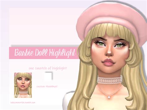 The Sims Resource Barbie Doll Highlight
