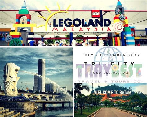 365 days of play with annual pass. #Singapore #Batam #LegolandMalaysia Tri-City Package For ...