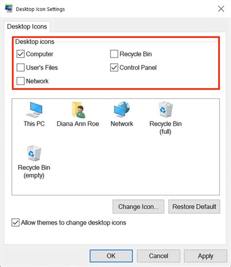 How To Add Or Remove Desktop Icons Shortcuts In Windows 10 Digital