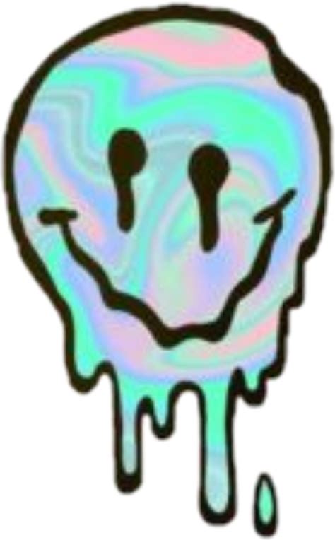 Melted Smiley Svg Dripping Smiley Face Png Drip Smile Face Vector