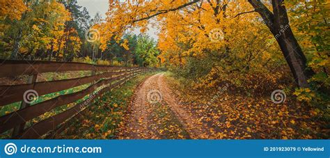 Autumn Countryside Landscape Stock Image Image Of Autumnal Abstract