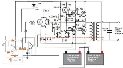 1000 watts power amplifier circuit diagram with pcb layout pcb layout super ocl 500 watt power amplifier circuit diagram super power amplifier friends this is not a 1000 watts amplifier amp give only approximate 350 watts rms @ 8 ohms load. 2000 W Inverter Circuit Diagram - Cars Wiring Diagram Blog