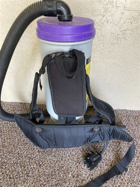 Proteam Super Coach Backpack Vacuum Scm 1282 With Hose Ebay