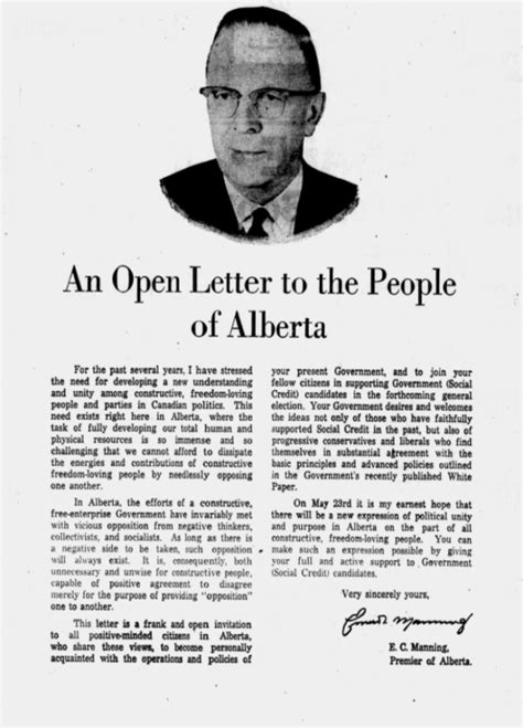 Ivor Dent Davebertaca Alberta Politics And Elections