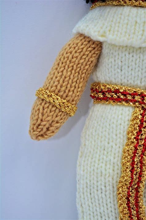 Cable knit hat patterns are so cute! Egyptian Princess Doll Knitting Pattern Knitting pattern by Joanna Marshall | Knitting patterns ...
