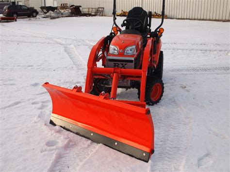 Ai2 Products All New 60 Loader Mounted Snow Plow For The Kubota Bx