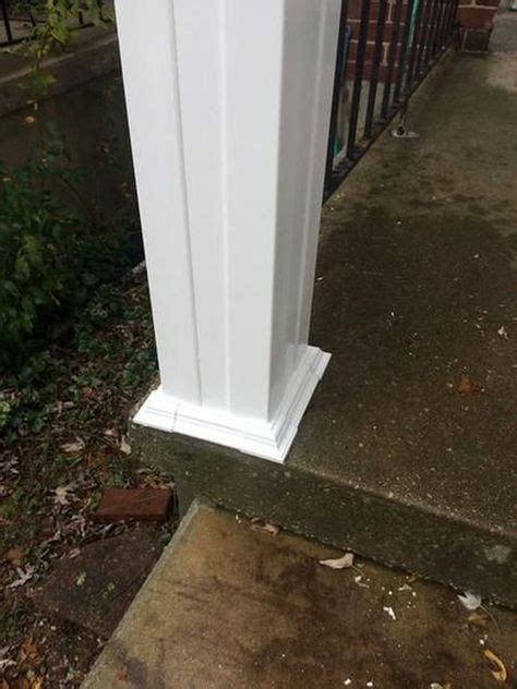4 ~ Piece Vinyl Post Wrap For 4x4 Posts By Rdi In 2020 Porch Column