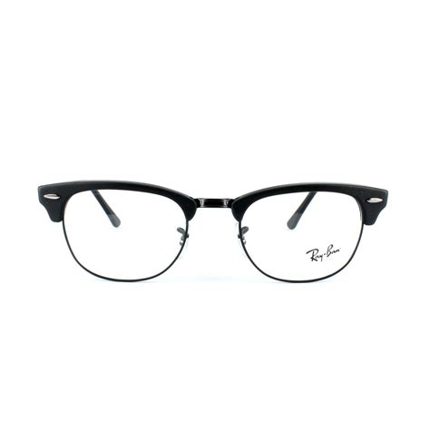 Ray Ban Eyeglasses Frames 5154 Clubmaster 2077 Matt Black 51mm 8053672195675 Ebay