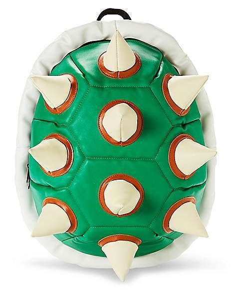 Spiked Bowser Shell Backpack Super Mario Bros Spencers